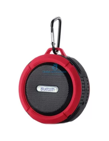 Enceinte sans fil Bluetooth C6 rouge